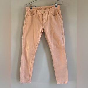Banana Republic Light Peach Skinny Jeans Women’s size 26